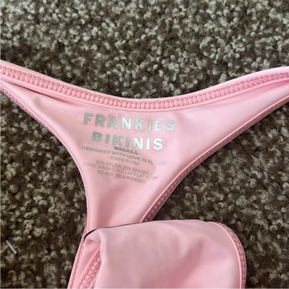 Frankie’s Bikinis Lumia Full Moon Plaid Bikini Set NwT